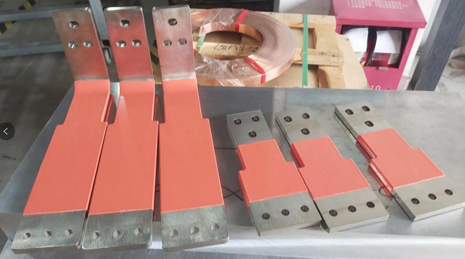 Cu Busbar / nickled / Epoxy resin